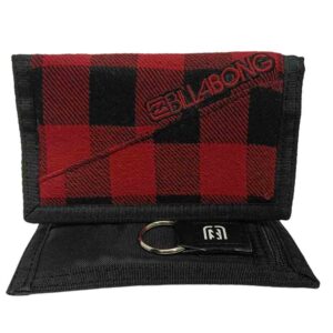 Πορτοφόλι Billabong Wallet Cotton Checker Black/Red