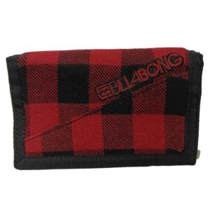 Πορτοφόλι Billabong Wallet Cotton Checker Black/Red