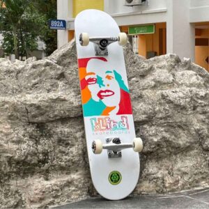 Skateboard complete Blind Psychedelic Girl FP Premium White 7,75”