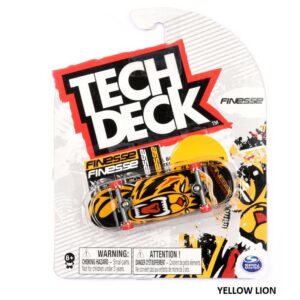 Μινιατούρα τροχοσανίδα Tech Deck 32.013600 Finesse Yellow Lion