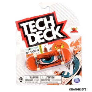 Μινιατούρα τροχοσανίδα Tech Deck 32.013600 Toy Machine OrangeEye