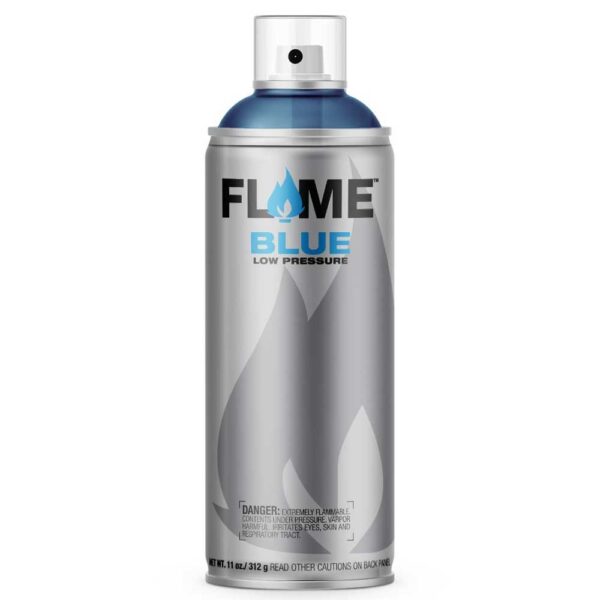 Σπρέι Flame Blue Acrylic Spray Paint 400ml Cream Blue Dark FB-520