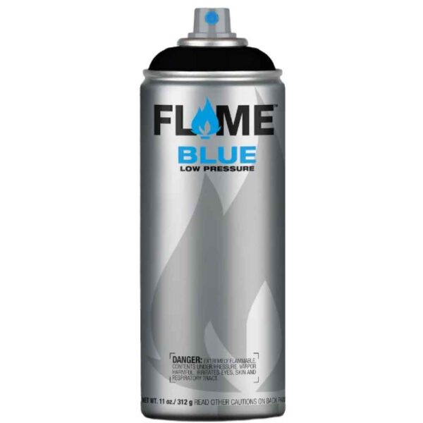 Σπρέι Flame Blue Acrylic Spray Paint 400ml Deep Black FB-904