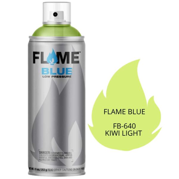 Σπρέι Flame Blue Acrylic Spray Paint 400ml Kiwi Light FB-640 