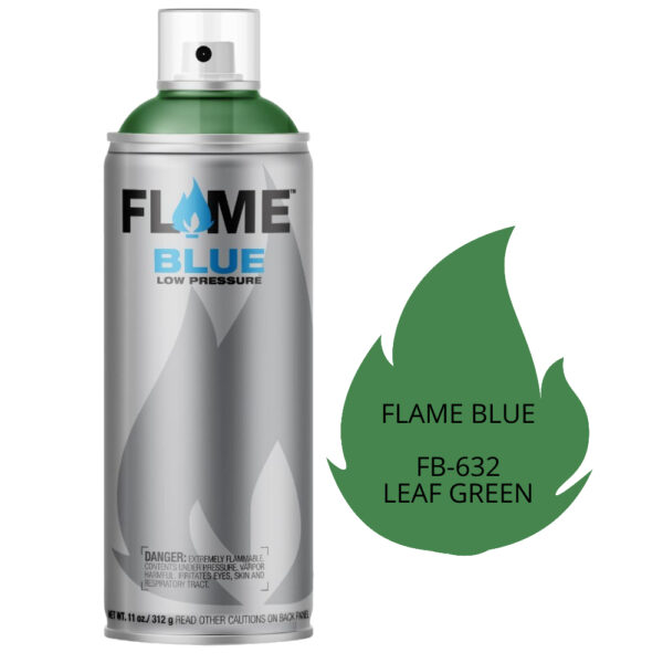 Σπρέι Flame Blue Acrylic Spray Paint 400ml Leaf Green FB-632
