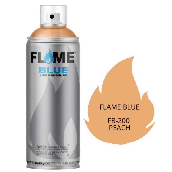 Σπρέι Flame Blue Acrylic Spray Paint 400ml Peach FB-200