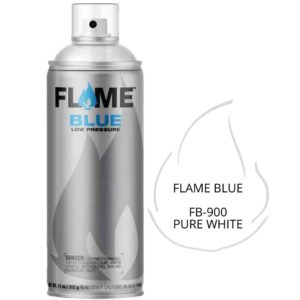 Σπρέι Flame Blue Acrylic Spray Paint 400ml Pure White FB-900