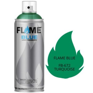 Σπρέι Flame Blue Acrylic Spray Paint 400ml Turquoise FB-672
