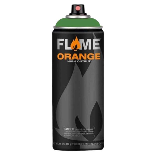 Σπρέι Flame Orange Acrylic Spray Paint 400ml Leaf Green FO-632