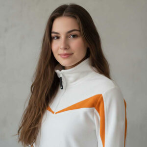 Fleece γυναικεία μπλούζα Zembla Celia 33158 White