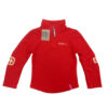 Fleece παιδική μπλούζα για κορίτσια Plus-Minus Girls Basic 65081-62G1 RedFlame