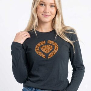 Longsleeve Circa Womens Animal Icon Black