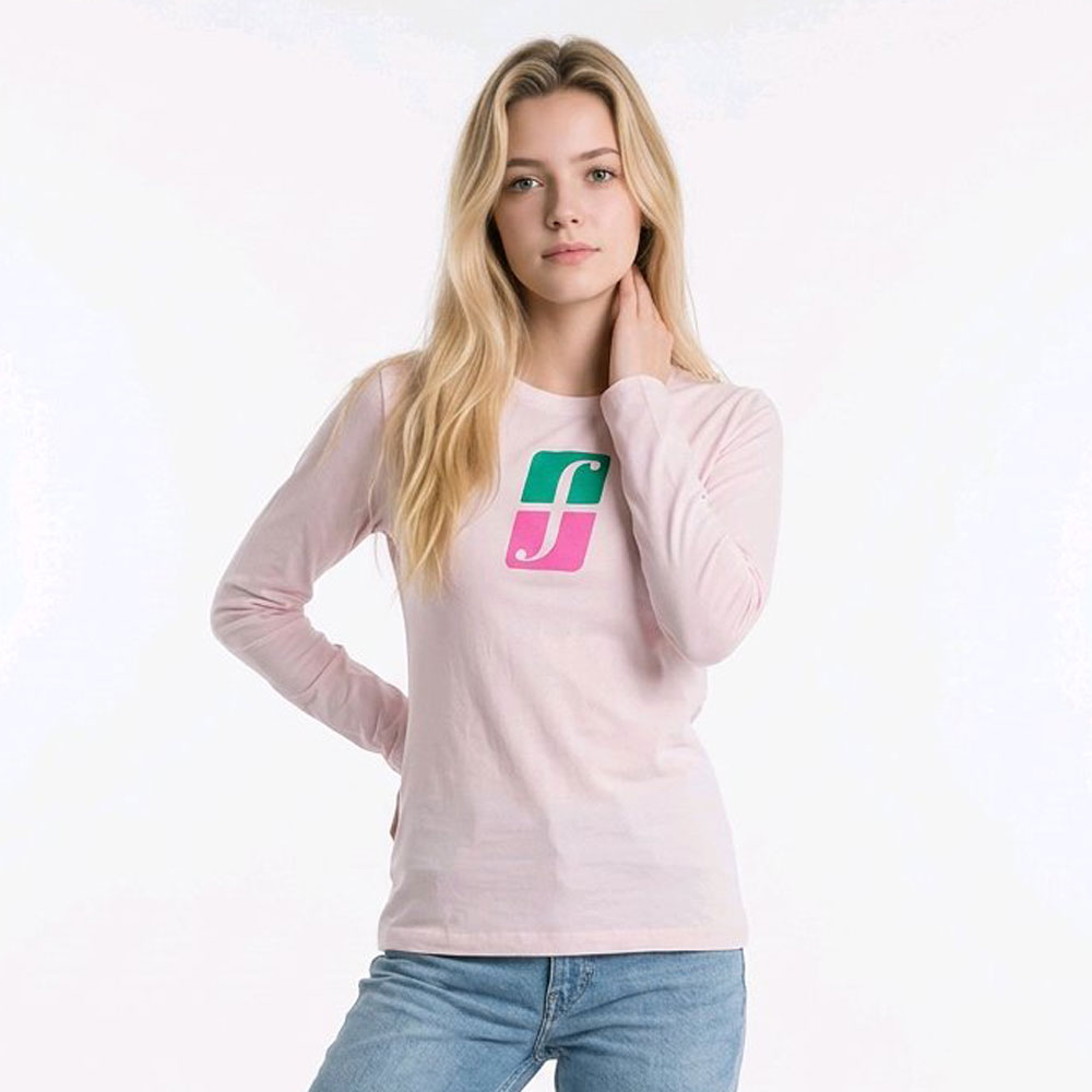 Longsleeve Forum Womens Corp Icon Pink