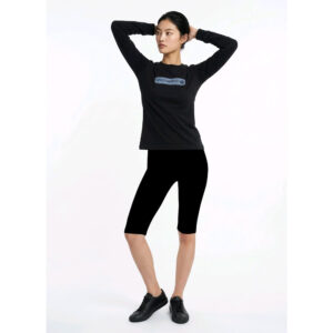 Longsleeve Propaganda Womens Flock Framed Black