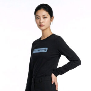 Longsleeve Propaganda Womens Flock Framed Black