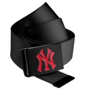 Ζώνη ιμάντας unisex MLB Premium Black Woven Belt Single Red