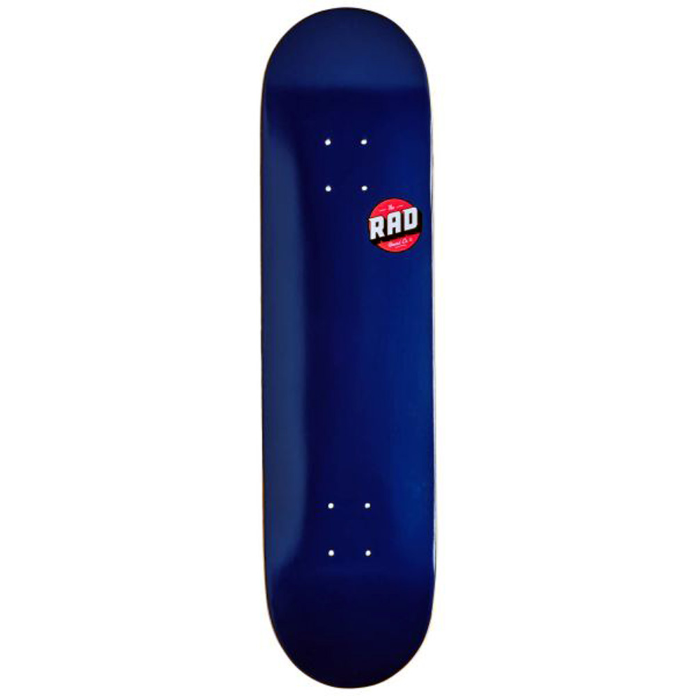 RAD Blank Logo deck σανίδα Skateboard Black 8.25''