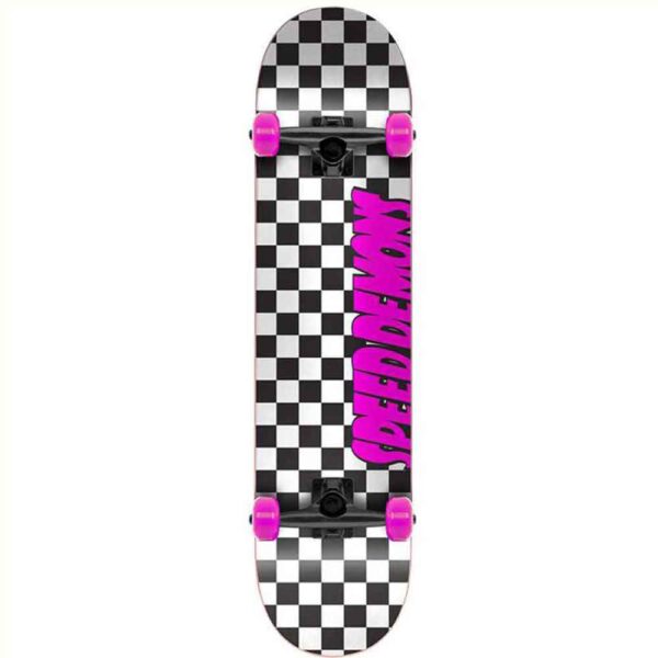 Τροχοσανίδα Speed Demons Checkers Complete Black/Pink 7.75''