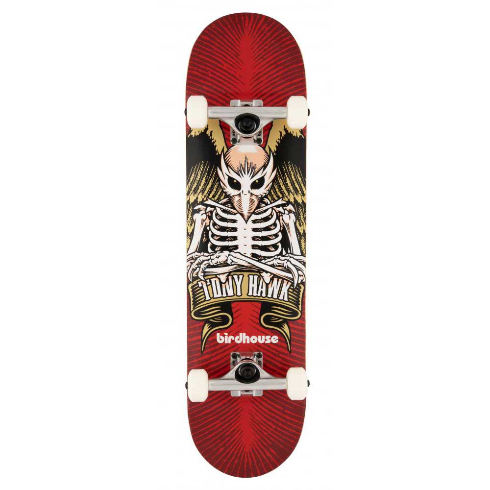 Skateboard Birdhouse Complete Stage 1 Hawk Icon Red 8''