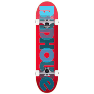 Skateboard Birdhouse Complete Stage 1 Opacity Logo 2 Red 8”