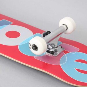 Skateboard Birdhouse Complete Stage 1 Opacity Logo 2 Red 8”