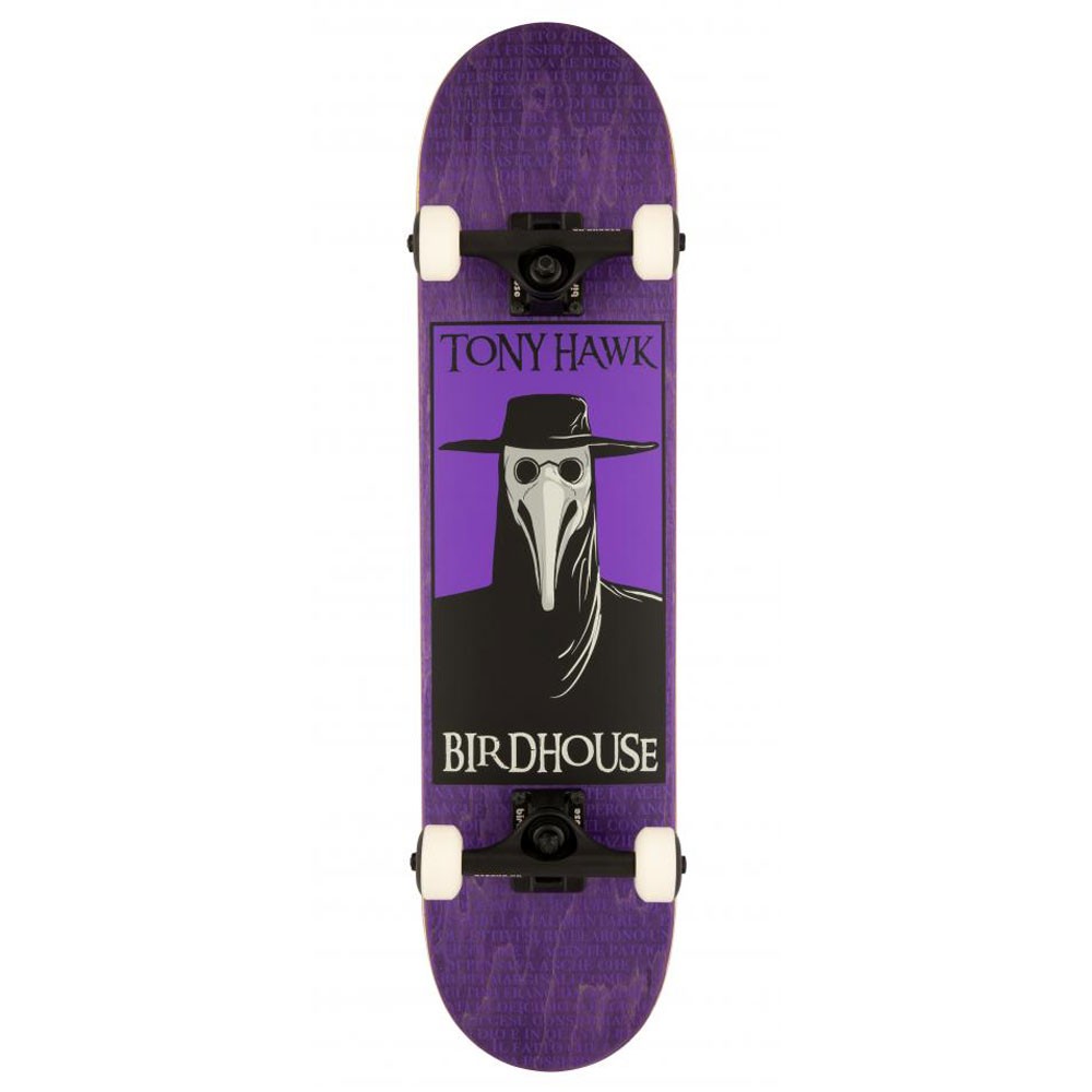 Skateboard Birdhouse Complete Stage 3 Plague Doctor Purple 7,5''