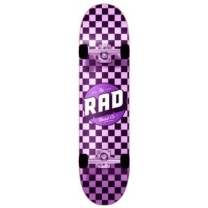 Skateboard Rad 2020 Checkers Complete PowderPink 7,5”