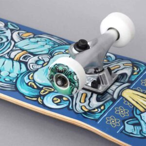 Skateboard Rocket Complete Skateboard Alien Pile-up Blue 7.375”