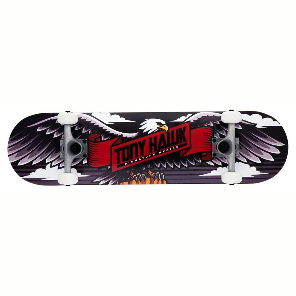 Skateboard Tony Hawk SS 180 Complete Wingspan Black 8''
