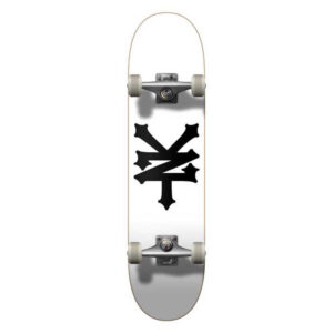 Skateboard Zoo York Crackerjack Complete White-Black 8″