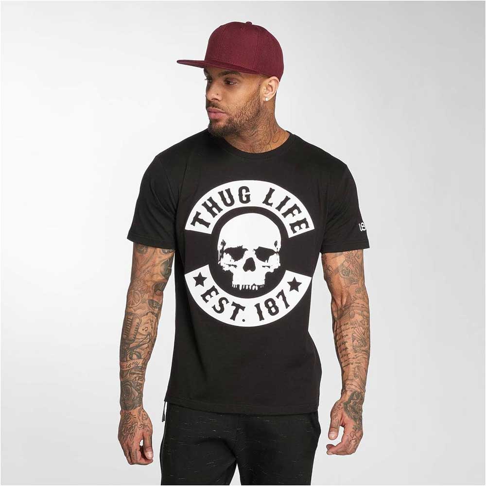 T-Shirt Thug Life TLTS161 Black