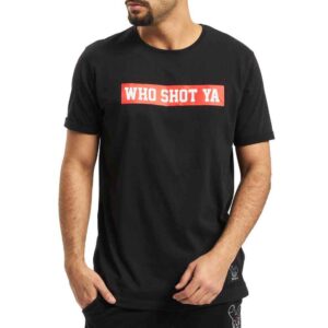 T-shirt Who Shot Ya Fresh Black