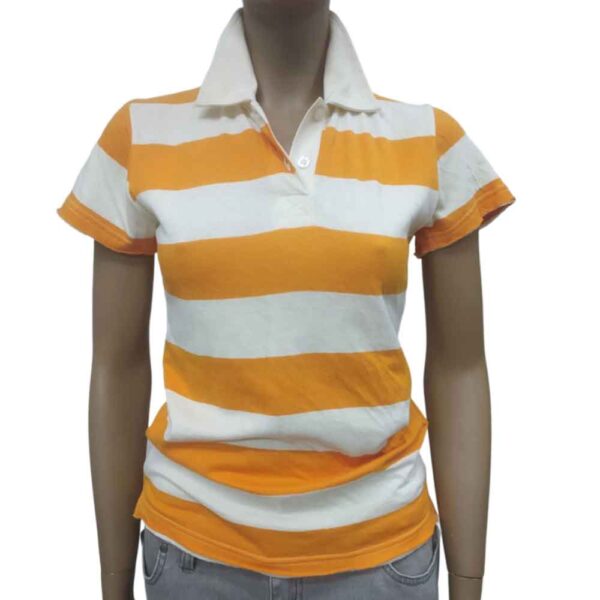 T-shirt polo Circa Skull Polo Orange