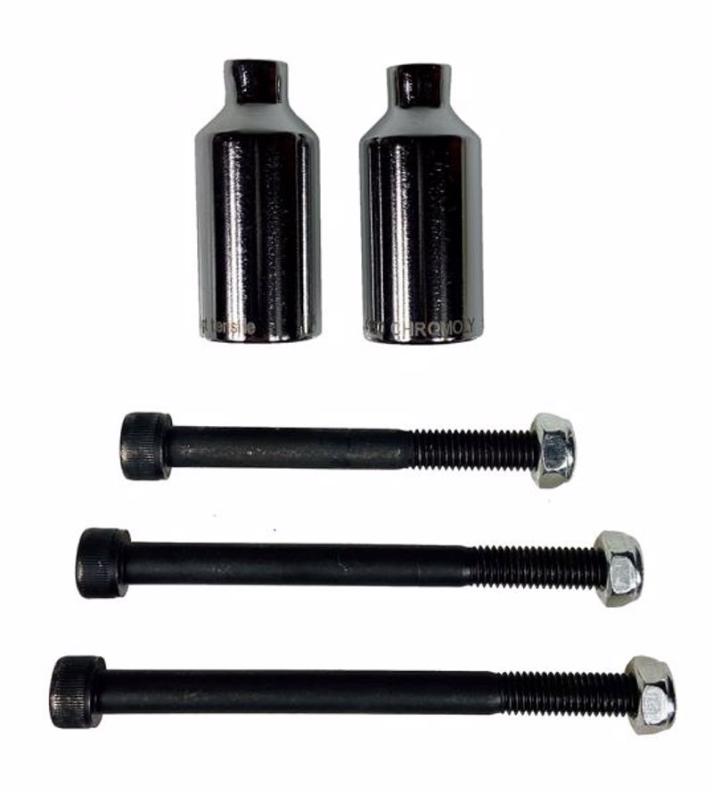 AO SCOOTERS Chromoly Peg Kit - Χρώμιο