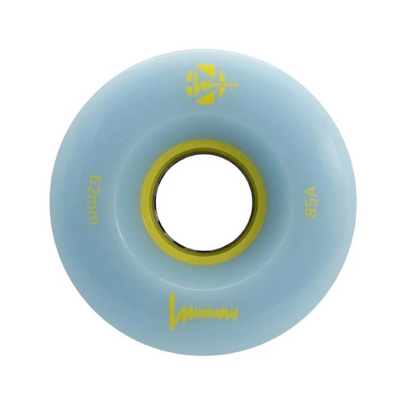 LUMINOUS Ροδάκια Led Quads 62χιλ./85A - Γαλάζιο/Κίτρινο