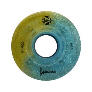 LUMINOUS Ροδάκια Led Quads Sunny Sky 62χιλ./85A – Μπλε/Κίτρινο