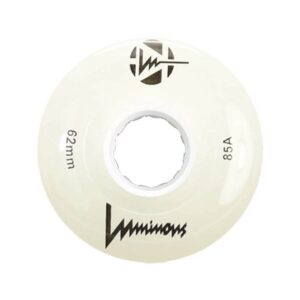 LUMINOUS Ροδάκια Led Quads 62χιλ./85A – Λευκό Glow