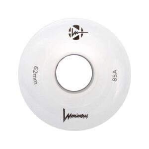 LUMINOUS Ροδάκια Led Quads White Slim Hub 62χιλ./85A – Λευκό