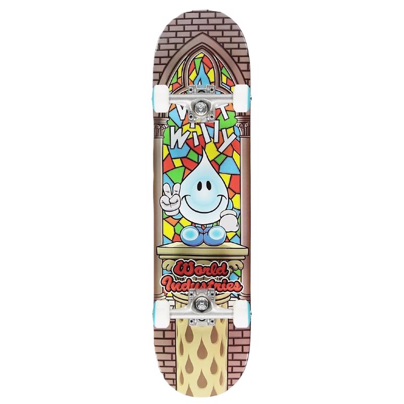 WORLD INDUSTRIES Wet Willy V2 Complete Τροχοσανίδα 7.75'' - Πολύχρωμο