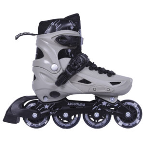 3K Αυξομειούμενα Πατίνια/Roller Skates/Παγοπέδιλα 3 σε 1 – Γκρι