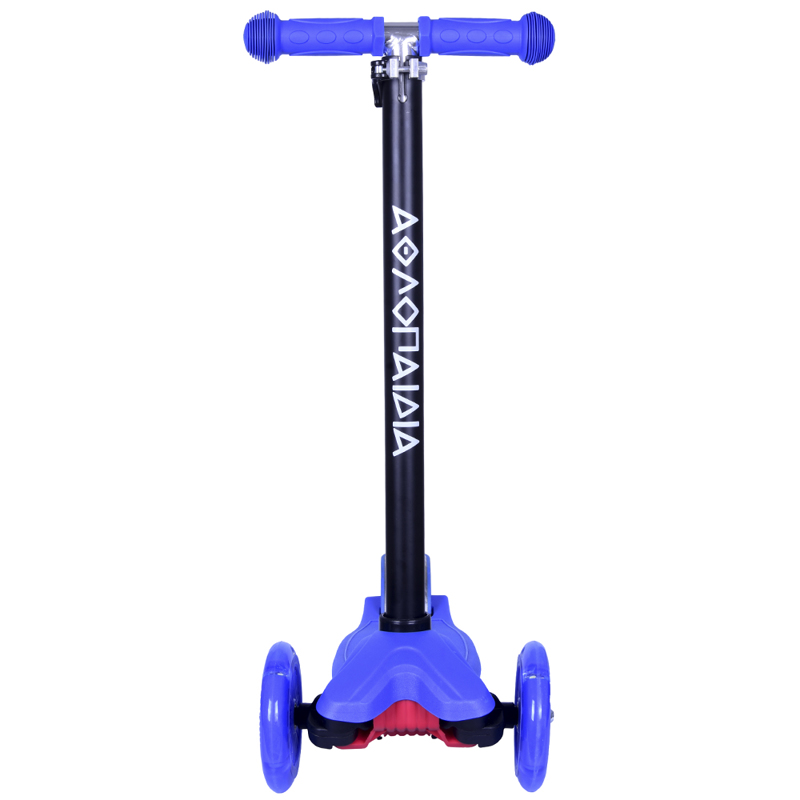 ΑΘΛΟΠΑΙΔΙΑ 3τροχο Πατίνι (Scooter) Με Φωτιζόμενη Βάση Και Ροδάκια - Μπλε - Image 2