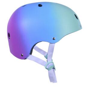 ΑΘΛΟΠΑΙΔΙΑ Κράνος Aγωνιστικό Αυξομειούμενο – Πράσινο/Ροζ/Μπλε Gradient