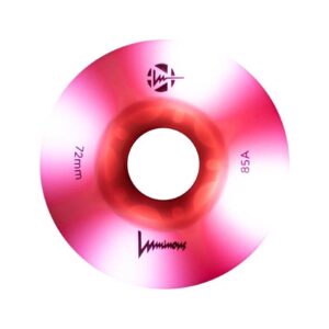 LUMINOUS Ροδάκια Led Flamingo 72χιλ./85A – Ροζ