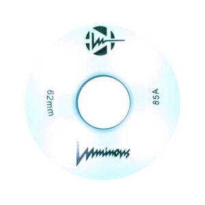 LUMINOUS Ροδάκια Led Quads 62χιλ./85A – Λευκό Glow