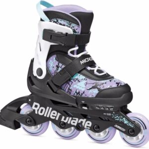 ROLLERBLADE Microblade SL Πατίνια – Μαύρο/Λεβάντα/Γαλάζιο