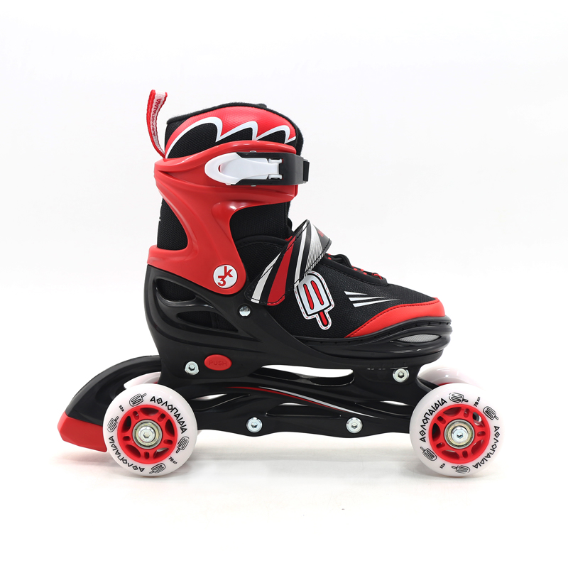ΑΘΛΟΠΑΙΔΙΑ Αυξομειούμενα Inline/Roller Skates/Παγοπέδιλα, 3 σε 1, για Αγόρια - Image 5