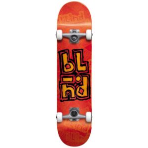 BLIND OG Stacked Stamp FP Complete Skateboard 8′ – Orange