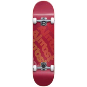 ALMOST Light Bright FP Complete Skateboard 7.75′ – Κόκκινο