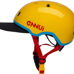 Κράνος Ennui Elite Yellow με αφαιρούμενο peak (54-59εκ.)