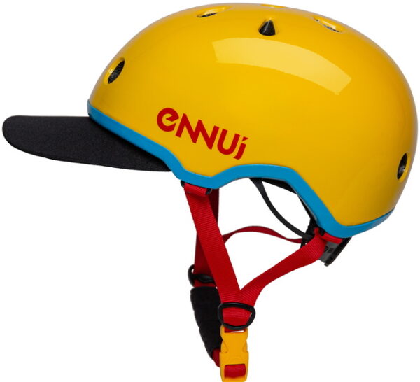 Κράνος Ennui Elite Yellow με αφαιρούμενο peak (54-59εκ.)